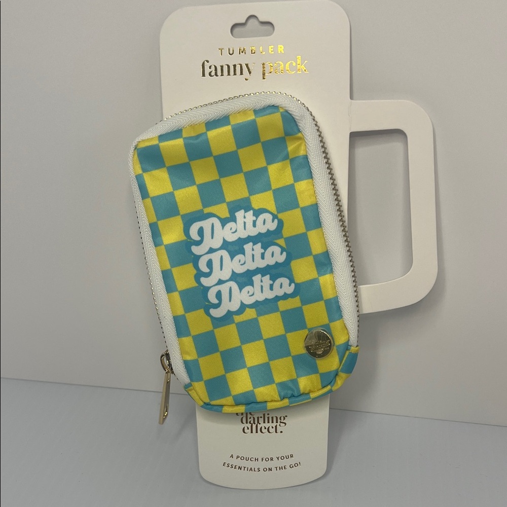 Darling Blue and Yellow Pouch